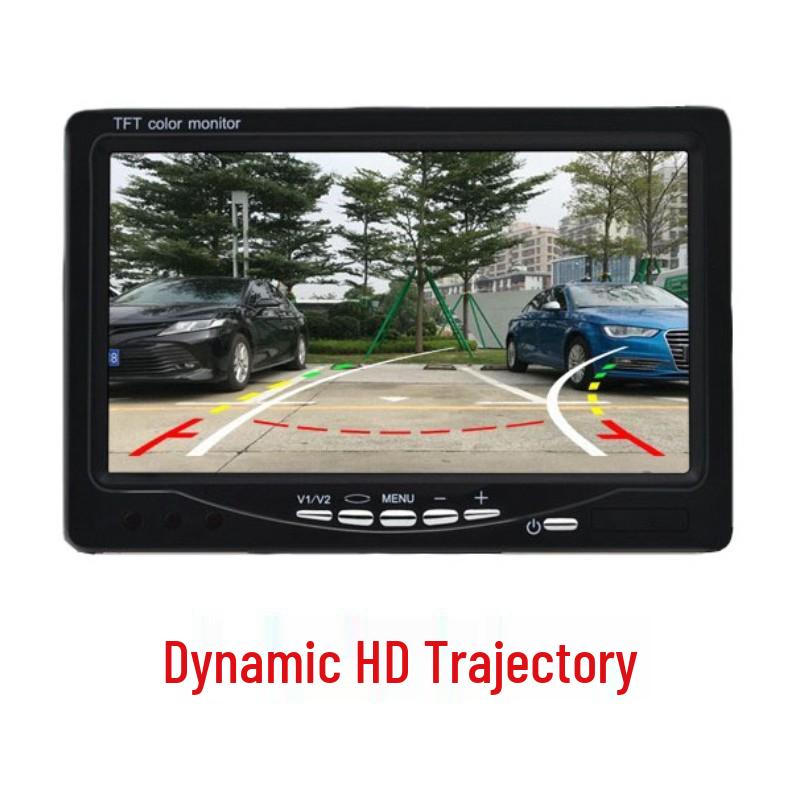 4 LED Rearview Camera with Dynamic Reversing Trajectory