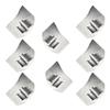 Portable Steel Finger Guard Kitchen Tool For Safe Cutting Comfortable Design Suitable Beginners Professional Use