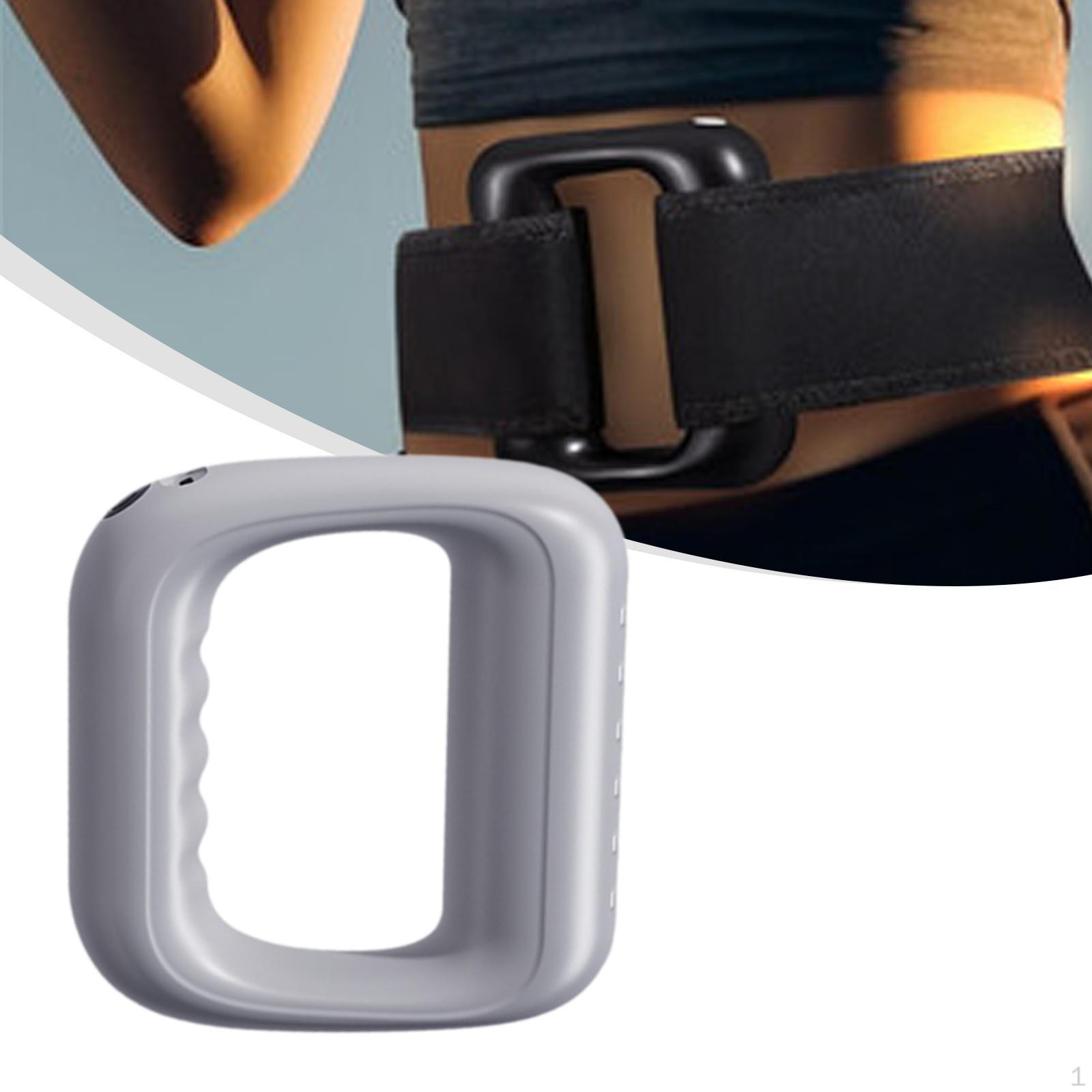 

Портативный вибромассажер для тела Подарки для любителей фитнеса Домашний спортзал Мужчины серый