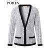 PORTS Women's Sparkle Knit Cardigan