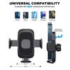 Handyhalter Halterung für Auto-Windschutzscheibe Universal Freisprecheinrichtung ausziehbarer Ständer Saugnapf Ultra starke Basis