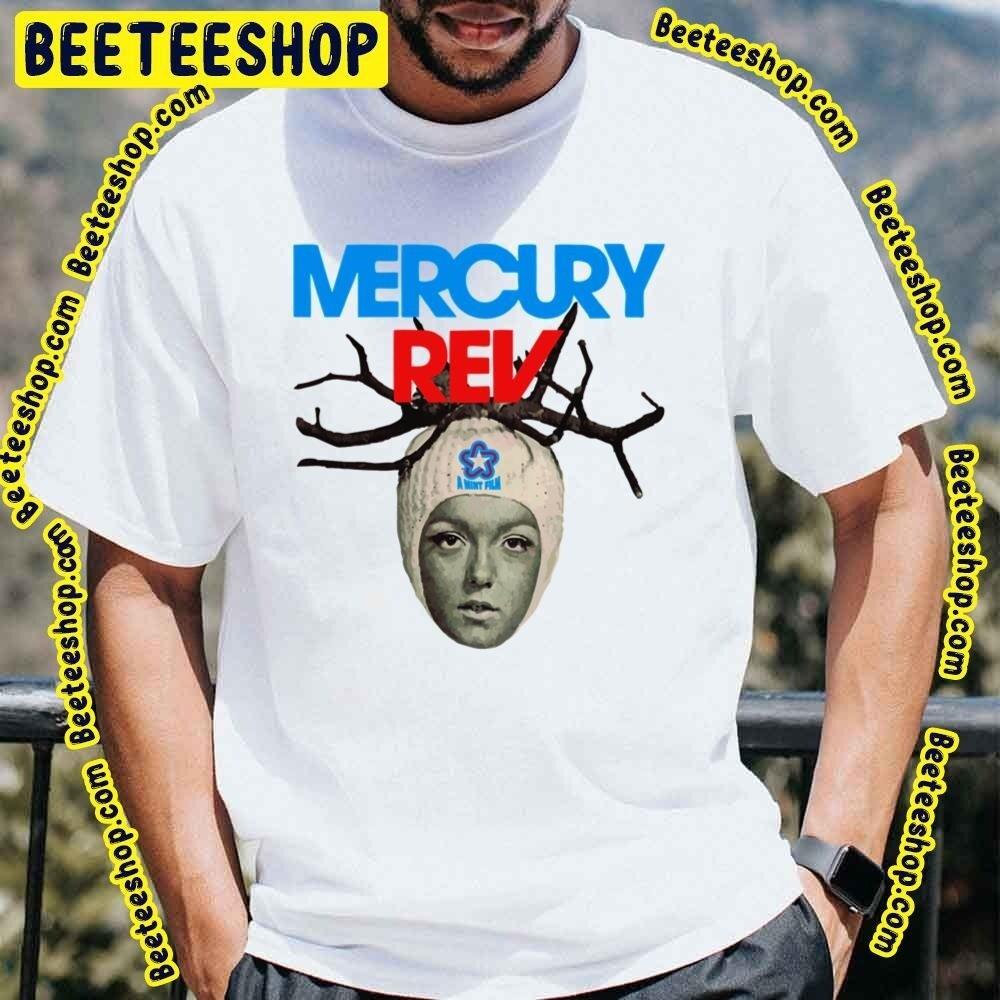 Mercury Rev band White Color Cotton Tee Shirt Adults PP1696 M