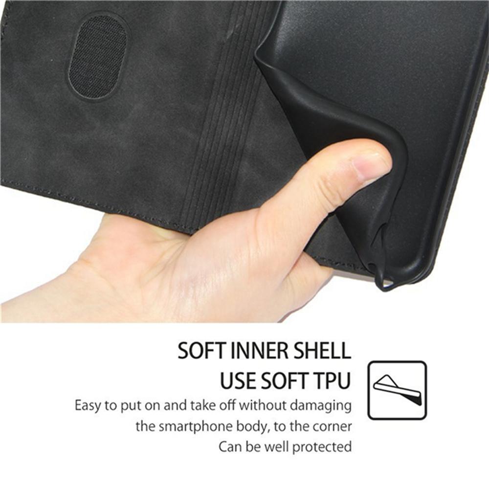 For Samsung Galaxy A05 4G Case Card Holder PU Leather Magnetic Closing Phone Cover