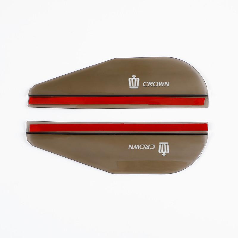 

Car Rearview Mirror Rain Eyebrow Rain Shield Shade Protector Cover for Toyota Crown Accessories
