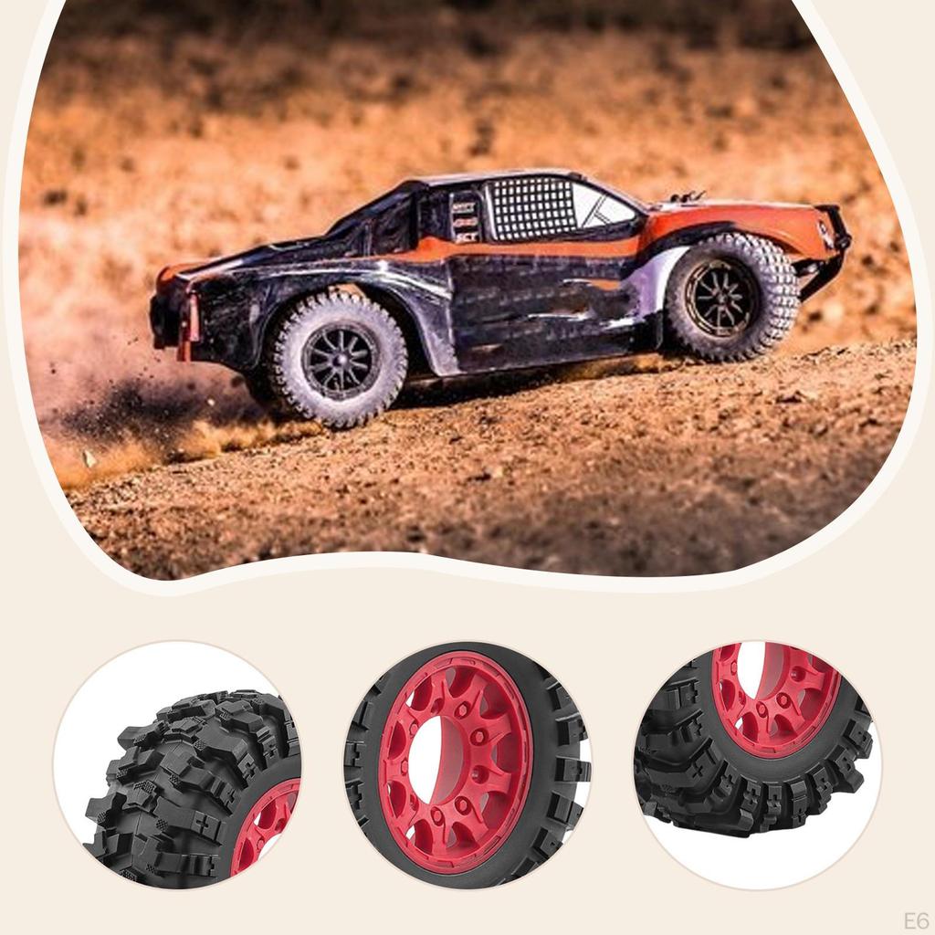 Tires 12mm, 14mm, 17mm Adapter Included Model DIY Spare Parts Professional Replacement Sturdy