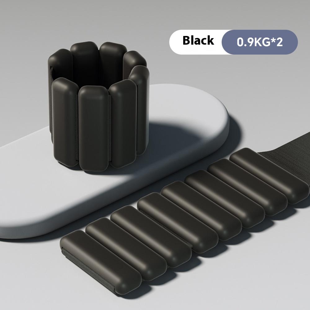 2 יחידות צמיד נשיאת עומס שק חול אימון כושר קיבולת נשיאת עומס ריצה פרק כף היד משקל נגד יוגה עמיד לזיעה