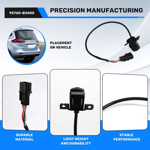 95760B3600: Compatible Rear View Camera for Hyundai MISTRA