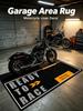 Ready To Race Long Floor Runner Rug Soft Flannel Non‑Slip Carpet Motorbike Racing Decor Mat For Garage Workshop Bedroom Motorcyc