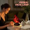 Small Bird Lamp Realistic Resin Bird Lights Decor Artistic Animal Theme Decoration Bird Lamp Bedside Lamps Kids Night Lighters