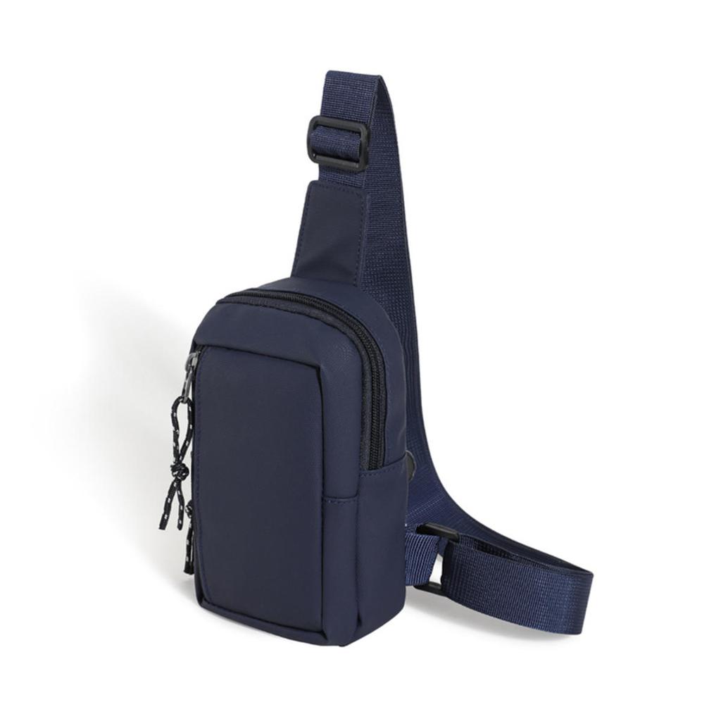 Modna męska torba na ramię Casualowa podróżna outdoorowa nylonowa torba crossbody na klatkę piersiową Wielofunkcyjny organizer na telefon komórkowy Streetowa męska saszetka