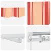 Retractable Awning Yellow and Orange 450 x 350 cm
