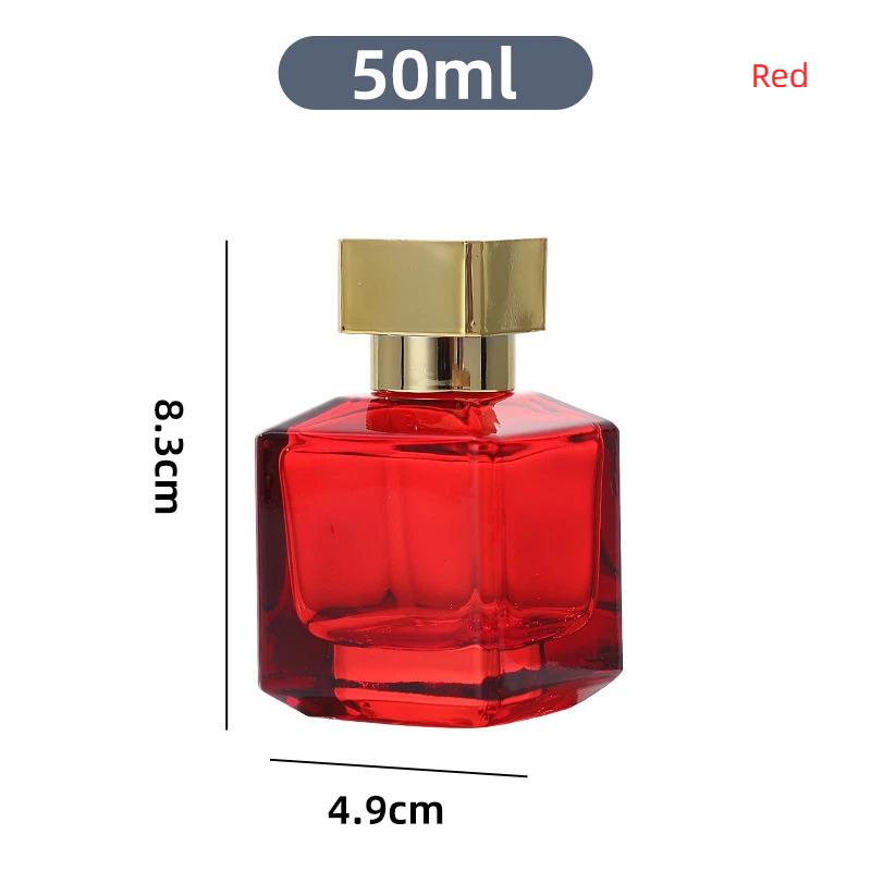 1 st Tom Flaska Dispenser Parfymflaska Spray 50 ml Högkvalitativ Glas Bärbar Rese Delikat Parfymflaska