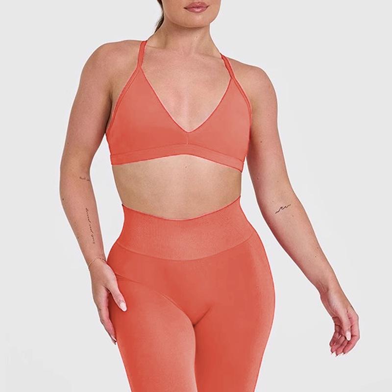 Women's Quick-Dry Shockproof Yoga Vest with Chest Pad - High Elasticity & Breathable Sports Bra