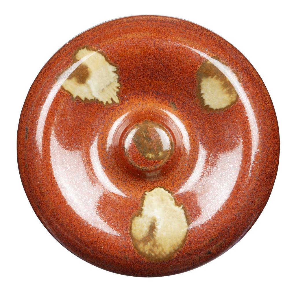 Set of 5 White and Red Mini Urns x Japanese Commercial [7.2 7cm, 110cc, 207g] [Tabletop Utensils] [Japanese Restaurant, Inn, Tableware, Use]