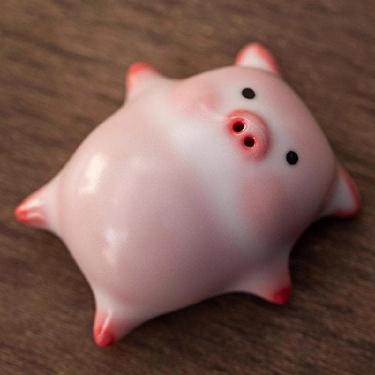 Ceramics Pippy Figurine Teacup Hiddens Animal Inside Cup Novelty Teacup Holiday Mother Day Christmas Birthday Gift