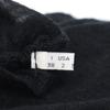 SEE BY CHLOE Long Sleeve Alpaca Blend Sheer Sweater USA 2 Black Knit Women Used