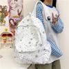 High-Capacity Cute Star Backpack for Junior High and College Girls