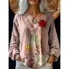 BITCED Women's Fashion Casual Long Sleeve V Neck Blouses & Shirts