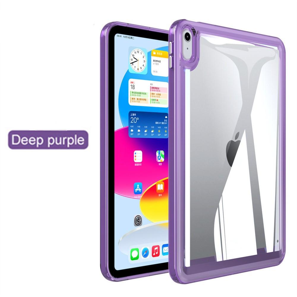 For iPad 10 10th Generation Case Hard Jelly Silicone Edge Back Cover For Apple iPad 10 10th Gen 2022 A2696 10.9 Inch Funda Cases