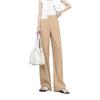 Women's summer thin pants, cool silk cooling high-waist wide-leg pants, women's casual pants, drapey and slimming straight-through long pants