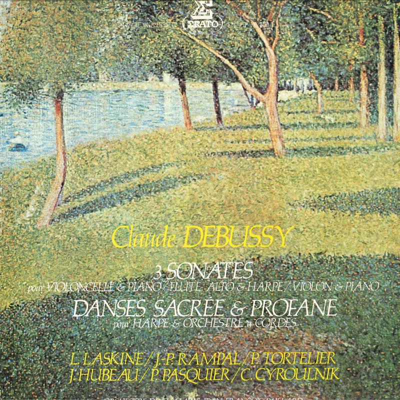 

LP Record LILY LASKINE JEAN PIERRE RAMPAL P Claude Debussy 3 Sonates Danses EX2309 ERATO 1979 Japan Obi Classical Used
