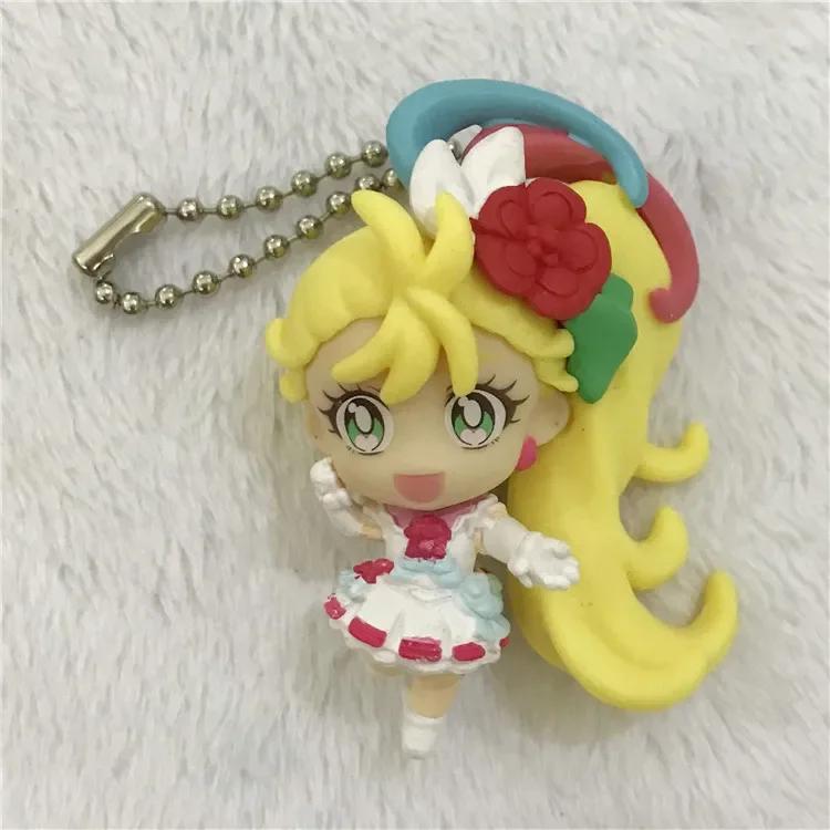 Bandai Capsule Toys Pretty Cure Tropical-Rouge Summer Angel Flamingo Cure Peace Blossom Happy Peach Figure Pendant No Box