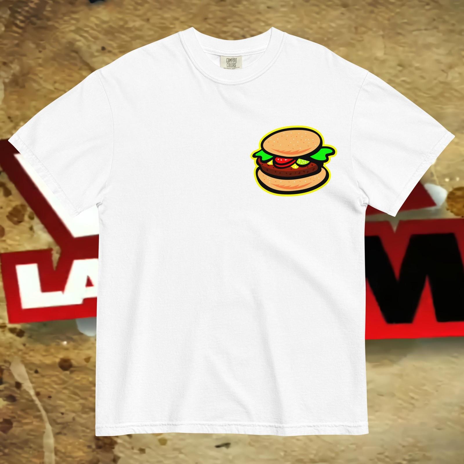 Viva La Bam Phils Hell Day Hamburger Shirt S