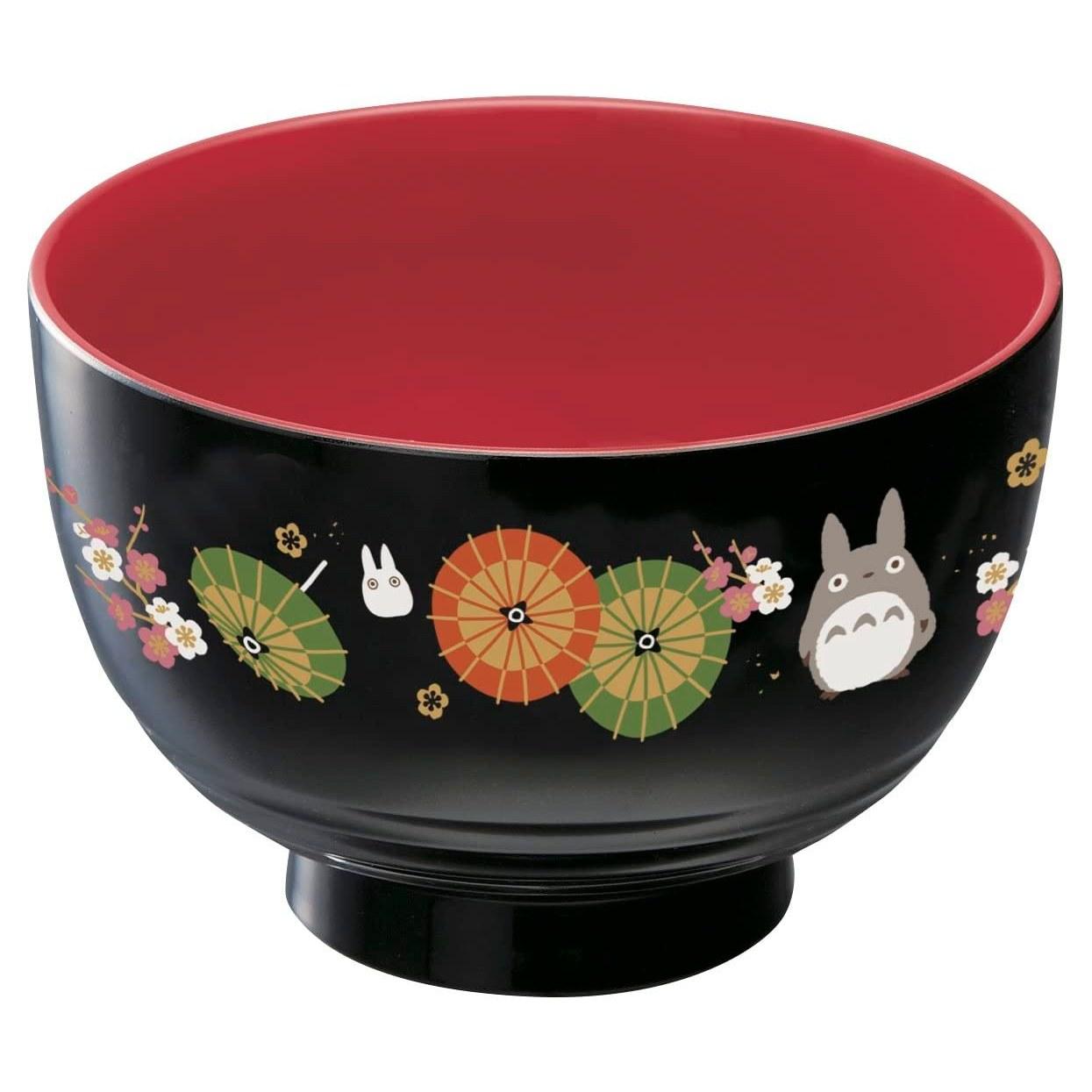 Skater STUDIO GHIBLI painted soup bowl Totoro My Neighbor made Japan N2