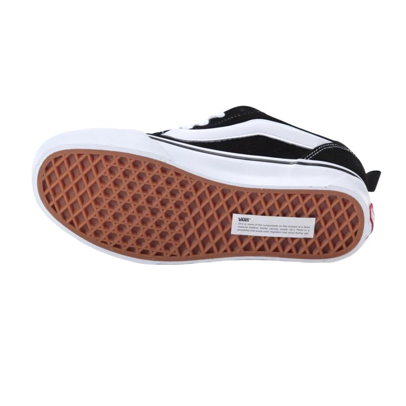 Vans Knu-Skool Black White Unisex Sneakers True-White VN0009QC6BT