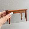 3PCS 1:12 Scale Miniature Kitchen Furniture Set Realistic Wooden Dollhouses Accessories For Dining Room Decors