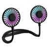 Neck Fan Rechargeable 1200mAh 3 Speeds Hands Free Wearable Fan Portable Personal Cooling Fan for Travel Outdoor Hot Sale