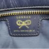 Used  Tote BagTote Bag Navy/beige Nylon/Patent Leather Women