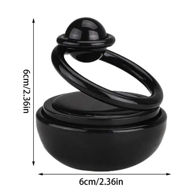 Rotating Solar Power Car Aromatherapy Spin Interstellar Essential Oil Diffusers Autorotation Decoration Accessories Car Perfume