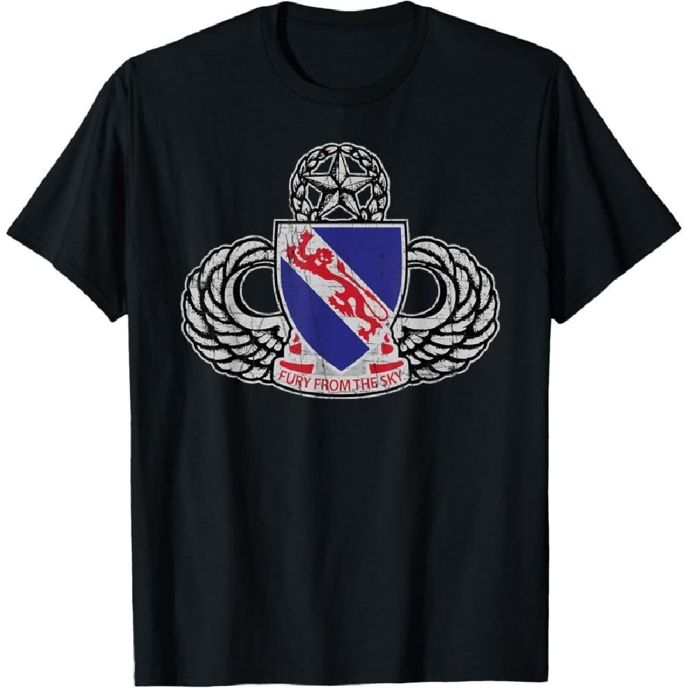 

American Marauder_ 508th Parachute Infantry Regiment Wings T-Shirt S