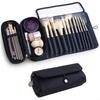 Make-up-Tasche für Damen, Kosmetikpinsel-Tasche, Reise-Organizer, Make-up-Pinsel, Faltwerkzeuge, Rolltaschen, wasserdichter Nylon-Make-up-Koffer