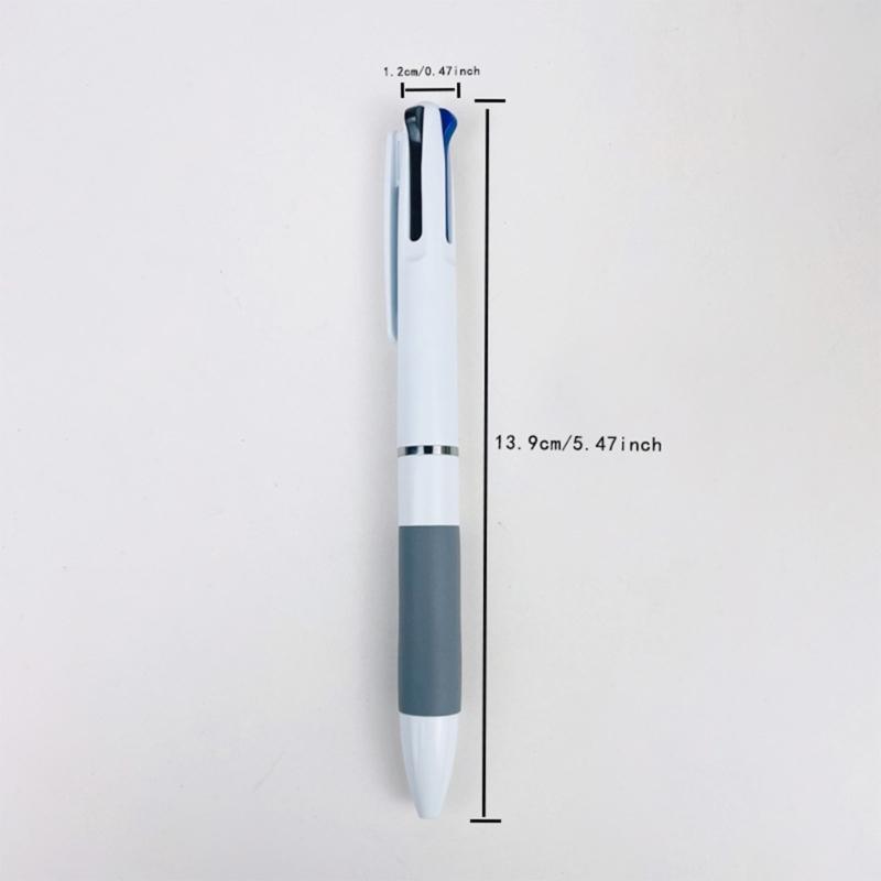 3/5/10 Stück Mehrfarbiger Stift 3-Farben-in-1 Schreibstifte Einziehbarer farbiger Kugelschreiber zum Farbcodieren Notizen machen