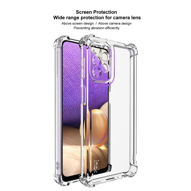 Für Samsung Galaxy A32 5G Handyhülle IMAK UX-4 Stoßfeste Softcase