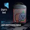 LED Werbe-Rucksack mit Display für Reisen & Outdoor-Bekleidung