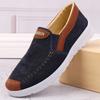 2025 Spring and Autumn Men's Casual Shoes Old Beijing Cloth Shoes Men's Mesh Shoes Summer Breathable Tide Versatile Lazy Shoes One Pedal