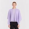 Dal Cashmere Rib Knit Pullover Lavender