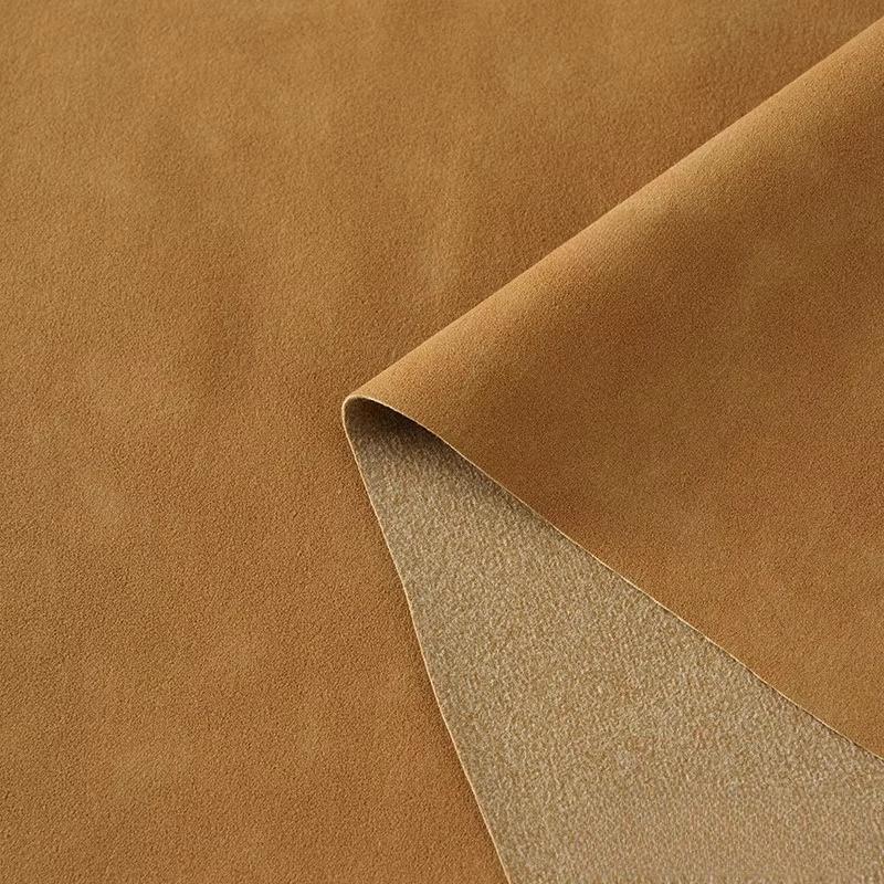 100x140cm Super-fine Nanofiber Leather Fabric Breathable Tear-resistant for DIY Sewing Outerwear Vests Skirts Handmade Fabric
