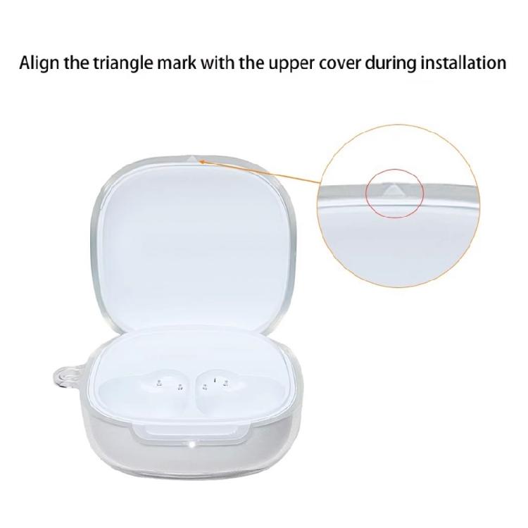 Ergonomic Clear Soft Protective Case Sleeve Suitable For Buds 6 Play Wireless Headphone Water Resistant Nonslip Housing