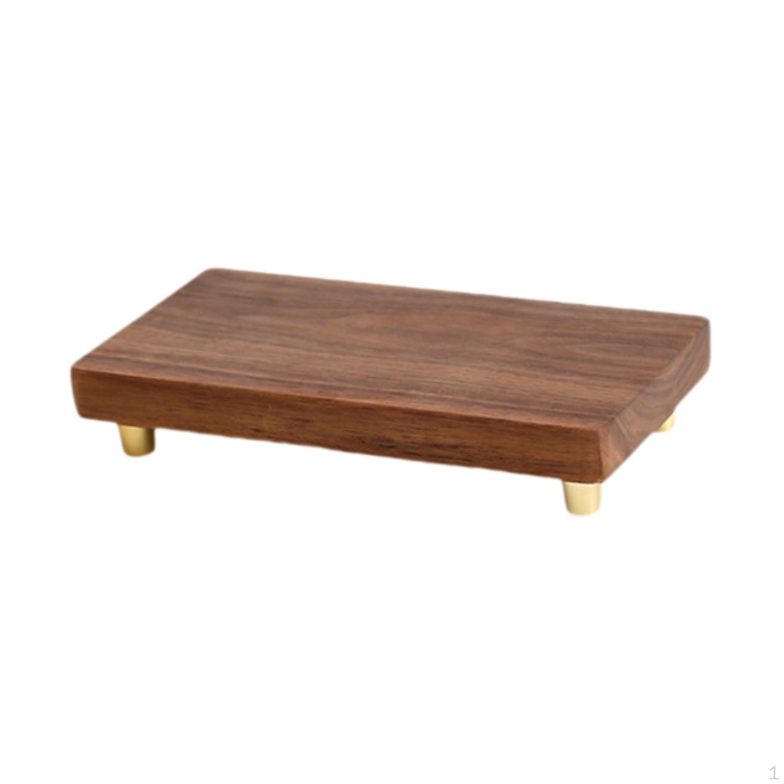 

Демонстрационная подставка для чайника с деревянной основой, вазы и статуэтки в кафе 20cmx10cmx3.7cm