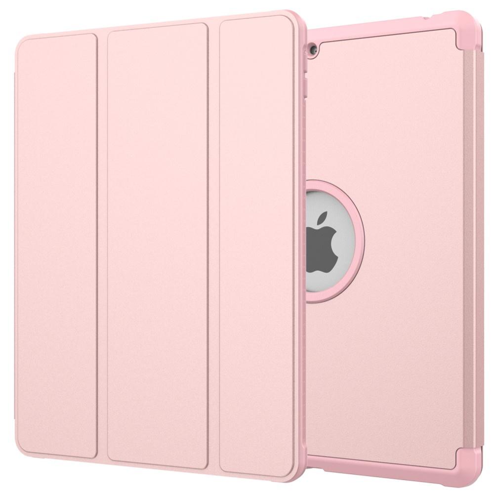 Case for iPad 10.2" 2021/2020/2019 (9th/8th/7th gen.), Tri-Fold with stylus holder, Rose Gold