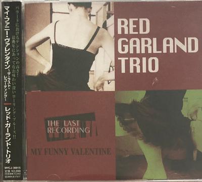 CD RED GARLAND TRIO - My Funny Valantine MYCJ30015 M&I 1995 Japan ObiJazz Used