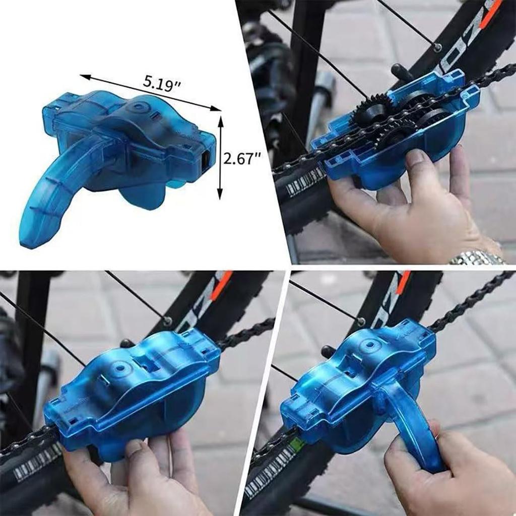 Chain Brush, Gear Cleaning Brush, Bicycle 4-piece Set, Multi-functional Cleaning