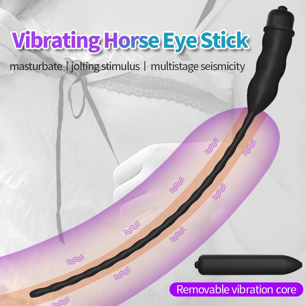 Urethral Sounds Dilator Vibrators for Men Penis Plug Catheter Medical Delay Exerciser Male Masturbator Sex Toys Adults 18 Erotic