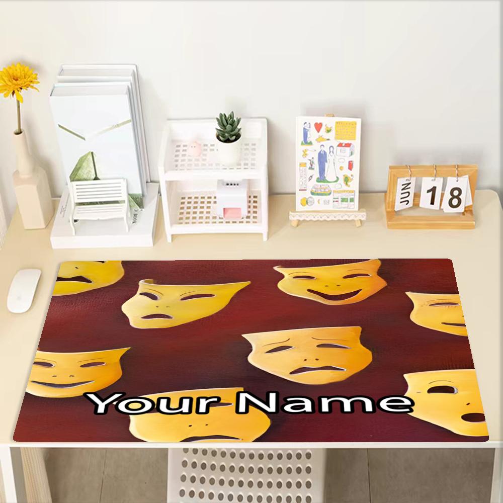 Custom Name Dixit Theme Mouse Pad, Non Slip Rubber Base, Multifunctional Office & Home Decor, Perfect for Workspace Personalization.