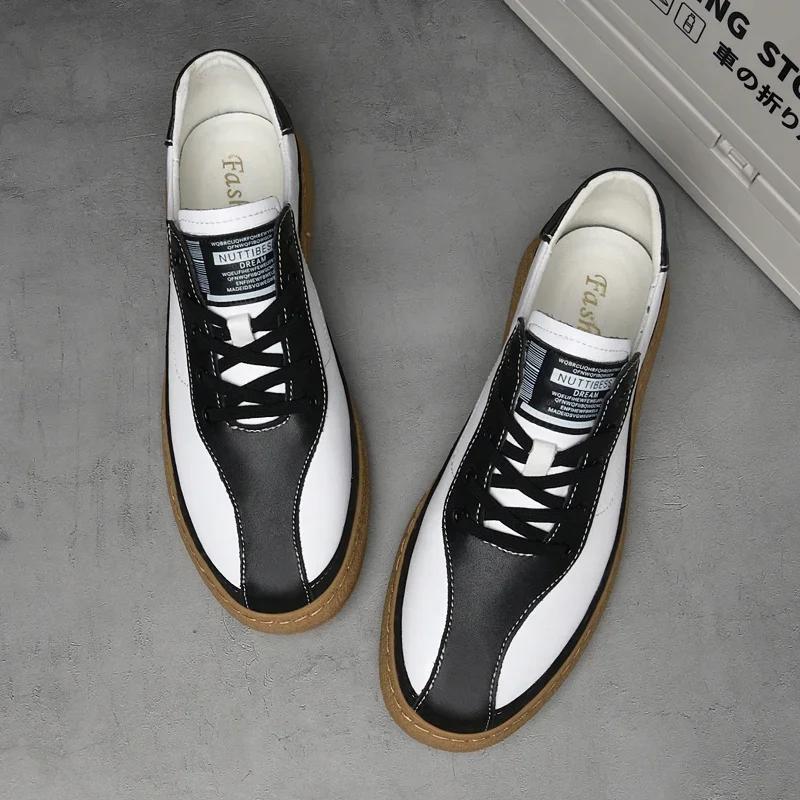Men's Genuine Leather Shoes New Summer Breathable Outdoor Sneakers Luxury Brand Formal Designer Shoes Running Shoes Mocassins