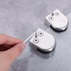 8pcs Stainless Steel Glass Clamps for 6-8mm/8-10mm/10-12mm Thickness Glass Support Brackets Clips with Hex Screwdriver
